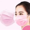 Schutzmasken rosa 100 Stück