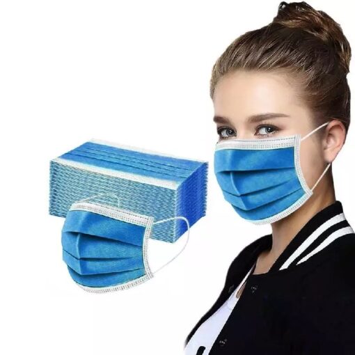 blaue schutzmasken